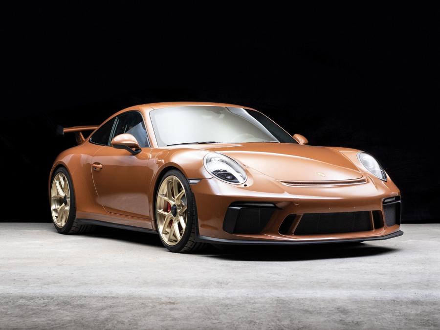  Porsche 911 GT3 Sepia Brown (991) 2018 года  (фото 1 из 17)